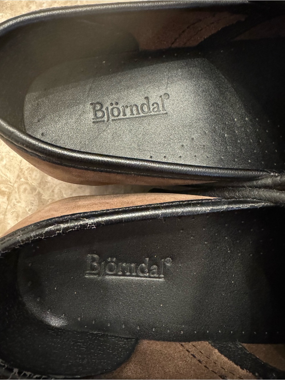 Björndal Ally Brown Leather Clogs Women's Size 9 - Picture 8 of 11